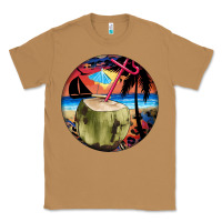 Toasted Coconut coconut drink colorful leopard Classic Tee - BarkalooDesign
