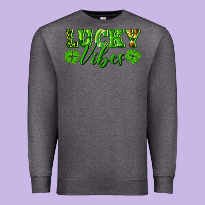 Premium Sweatshirt lucky vibes