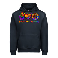 Navy peace love equality Urban Hoodie - JahusDesignShop
