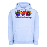 Pigment Grape Ice peace love equality Urban Hoodie - JahusDesignShop