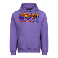 Tulip peace love equality Urban Hoodie - JahusDesignShop