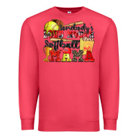 Cardinal somebody's loud mouth softball mama Premium Sweatshirt - Zillion Design Studio
