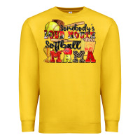 Lemon somebody's loud mouth softball mama Premium Sweatshirt - Zillion Design Studio