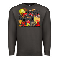 Smoke somebody's loud mouth softball mama Premium Sweatshirt - Zillion Design Studio