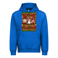 Cobalt christmas gnomes Urban Hoodie - Artiststas
