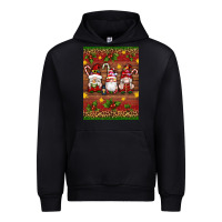 Foreset Green christmas gnomes Urban Hoodie - Artiststas
