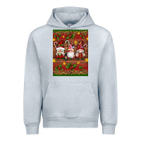Heather Grey christmas gnomes Urban Hoodie - Artiststas