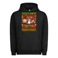 Pigment Black christmas gnomes Urban Hoodie - Artiststas