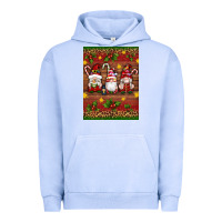 Pigment Grape Ice christmas gnomes Urban Hoodie - Artiststas