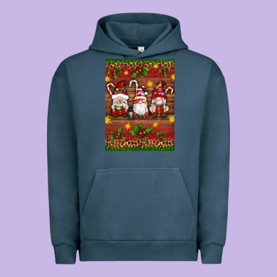 Christmas Gnomes Urban Hoodie Designed By Artiststas