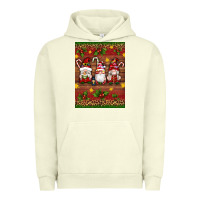 Pigment Pistachio christmas gnomes Urban Hoodie - Artiststas