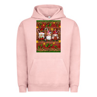 Pigment Salmon christmas gnomes Urban Hoodie - Artiststas
