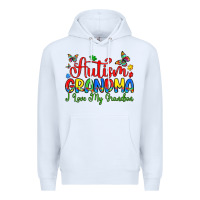 Autism Grandma I Love My Grandson Premium Hoodie | Teevron
