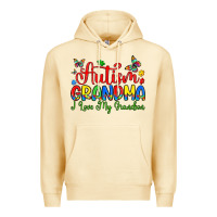 Pina Colada autism grandma i love my grandson Premium Hoodie - Artiststas