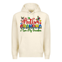 Tofu autism grandma i love my grandson Premium Hoodie - Artiststas