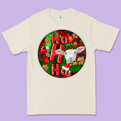 Ho Ho Ho Merino Wool Baby Sheep Premium Tee Designed By Lillyallendesigns