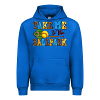 Cobalt take me to the ballpark softball Urban Hoodie - AdoDesignShop