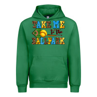Emerald take me to the ballpark softball Urban Hoodie - AdoDesignShop