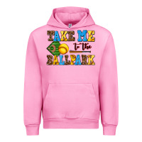 Fuchsia Pink take me to the ballpark softball Urban Hoodie - AdoDesignShop