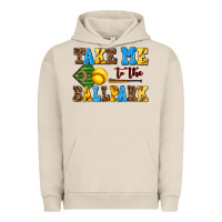 Pigment French Oak take me to the ballpark softball Urban Hoodie - AdoDesignShop