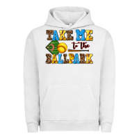 Take Me To The Ballpark Softball Urban Hoodie | Teevron