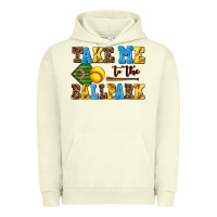 Pigment Pistachio take me to the ballpark softball Urban Hoodie - AdoDesignShop