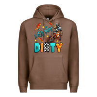 Chestnut let's play dirty Premium Hoodie - Artiststas
