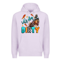 Lilac let's play dirty Premium Hoodie - Artiststas