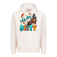 Pale Pink let's play dirty Premium Hoodie - Artiststas