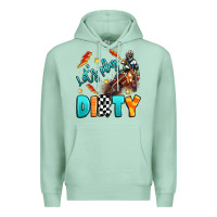 Seafoam let's play dirty Premium Hoodie - Artiststas