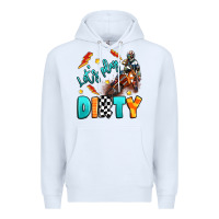 White let's play dirty Premium Hoodie - Artiststas