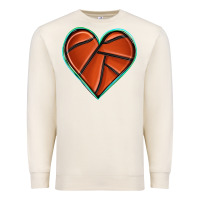 Sandshell basketball heart Premium Sweatshirt - texasbilliewilder