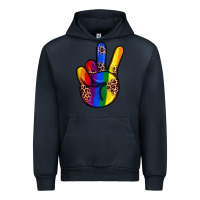 Navy pride leopard peace hand Urban Hoodie - JahusDesignShop