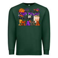 Sports Green somebody's loud mouth basketball mama Premium Sweatshirt - Zillion Design Studio