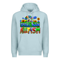 Blue Mist small town autism Premium Hoodie - AdoDesignShop
