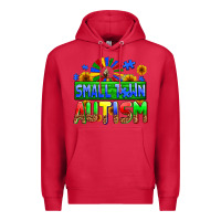 Cardinal small town autism Premium Hoodie - AdoDesignShop