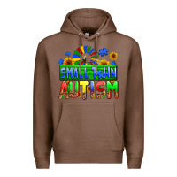 Chestnut small town autism Premium Hoodie - AdoDesignShop