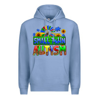 Colony Blue small town autism Premium Hoodie - AdoDesignShop