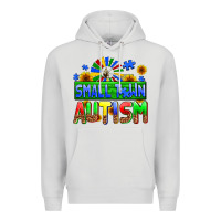 Dove Grey small town autism Premium Hoodie - AdoDesignShop