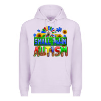 Lilac small town autism Premium Hoodie - AdoDesignShop
