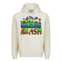 Oatmeal Heather small town autism Premium Hoodie - AdoDesignShop