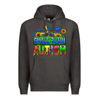 Smoke small town autism Premium Hoodie - AdoDesignShop