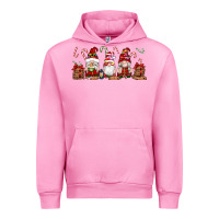 Fuchsia Pink Christmas Gnomes Urban Hoodie - Artiststas