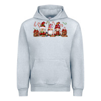 Heather Grey Christmas Gnomes Urban Hoodie - Artiststas