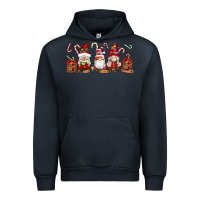 Navy Christmas Gnomes Urban Hoodie - Artiststas