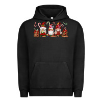 Pigment Black Christmas Gnomes Urban Hoodie - Artiststas
