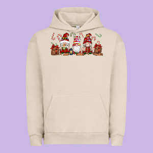 Christmas Gnomes Urban Hoodie Designed By Artiststas