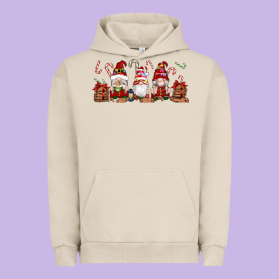 Christmas Gnomes Urban Hoodie Designed By Artiststas