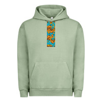 Pigment Oil Green autumn Urban Hoodie - BundleAndBundleShop