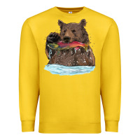 Lemon mama bear haunting fish Premium Sweatshirt - RanaPortraitStore